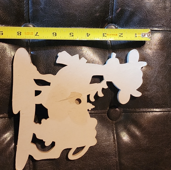 Little Boy Blue Cow Mother Goose Fairytale Pin-ups 1950s Dolly Toy Nursery Decor - Picture 4 of 4